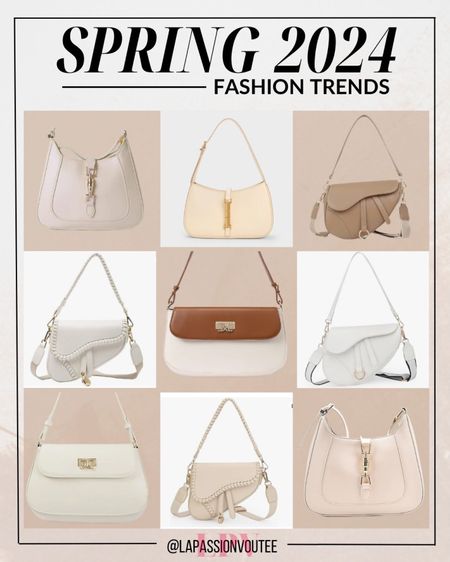 Embark on a fashion journey in Spring 2024, where bags take center stage as both practical companions and style statements. From sleek minimalism to eclectic designs, witness the fusion of form and function. Explore the evolving trends that redefine accessorizing, allowing your choice of bag to be an expressive extension of your personal style.

#LTKMostLoved #LTKitbag #LTKSeasonal