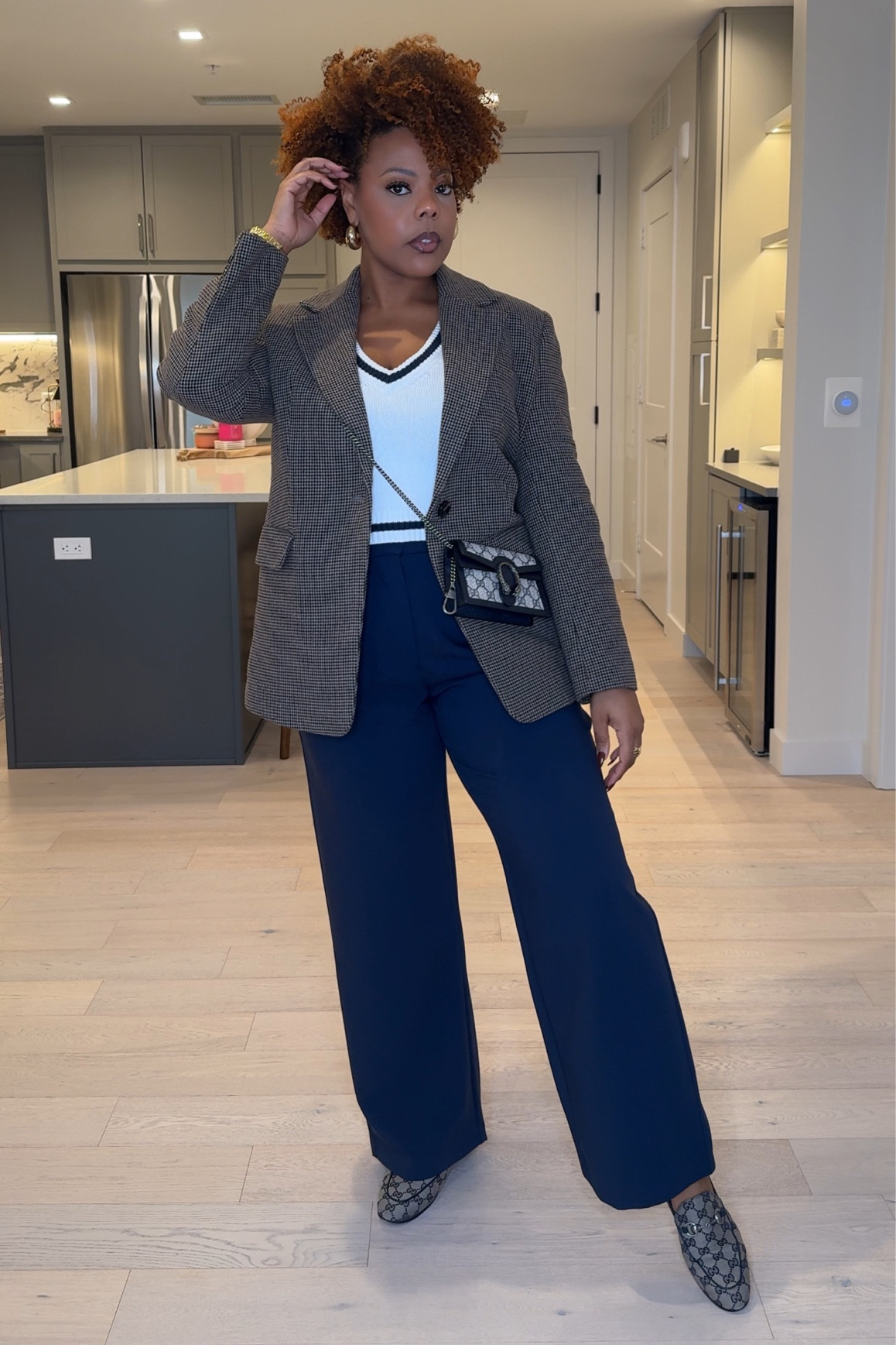 Elevated Basics created this cute, business casual OOTD! 

#LTKstyletip #LTKmidsize #LTKworkwear