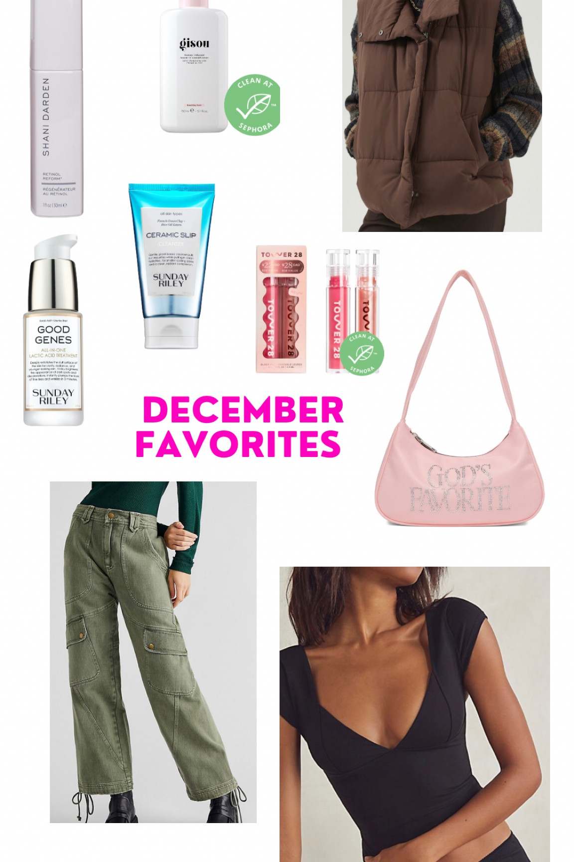 Current favorites!!! been obsessed with these products and clothing finds🤍🤍 #freepeople #decemberfavorites

#LTKSeasonal #LTKGiftGuide #LTKHoliday