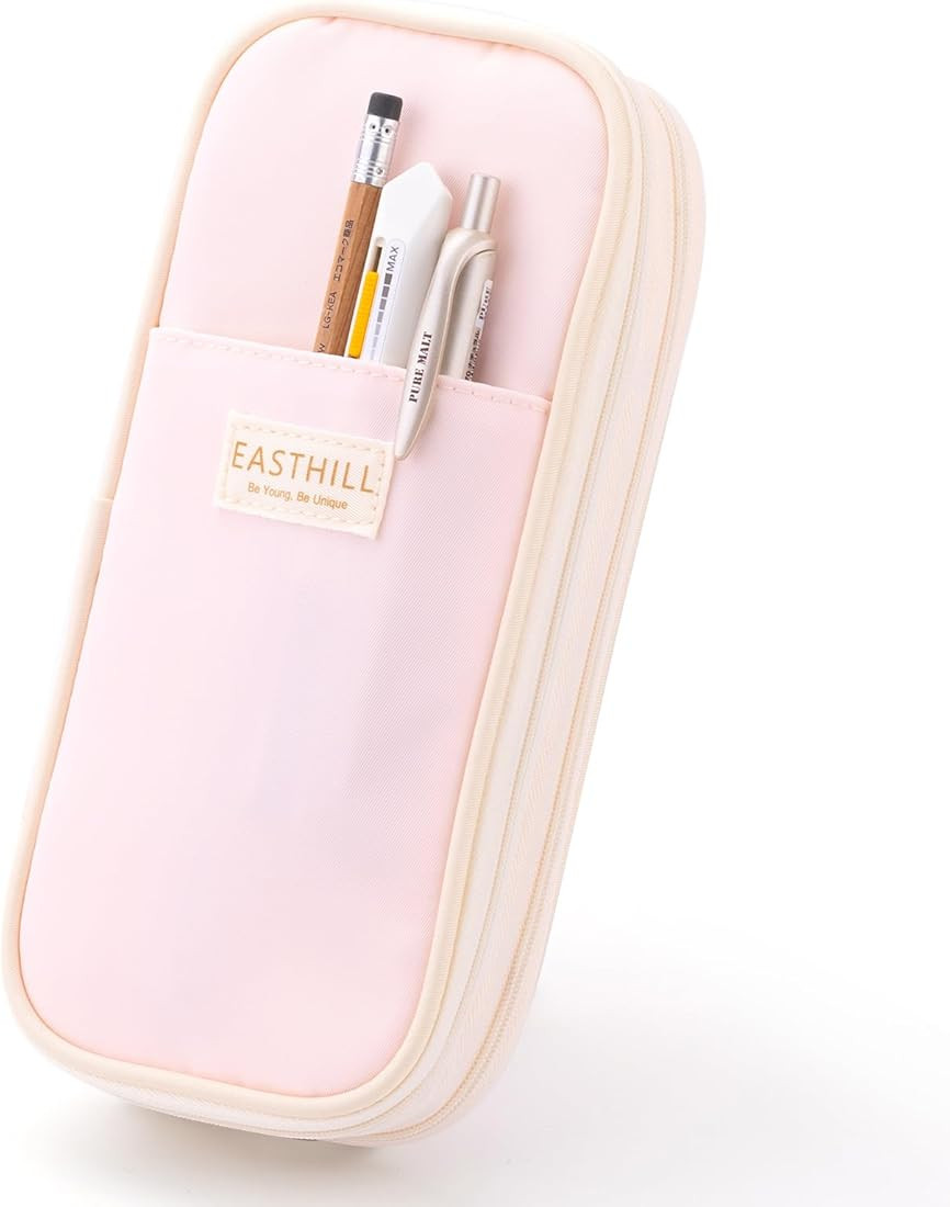 EASTHILL Big Capacity Pencil Case Large Pencil Pouch Stationery Pen Bag for Teen Girls | Amazon (US)