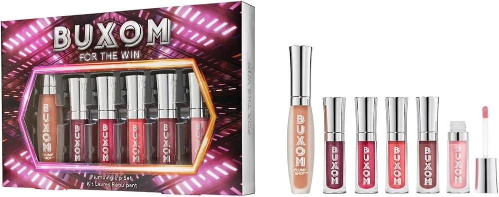 BUXOM Full-On Plumping Lip Polish, Tinted Lip Plumper Gloss, Plumping Formula with Peptides & Vit... | Amazon (US)