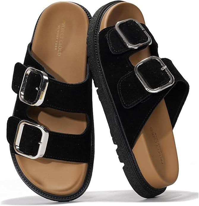 Project Cloud Sandals for Women - Trendy Sandals for Women 2026 with Adjustable Straps - Plush an... | Amazon (US)
