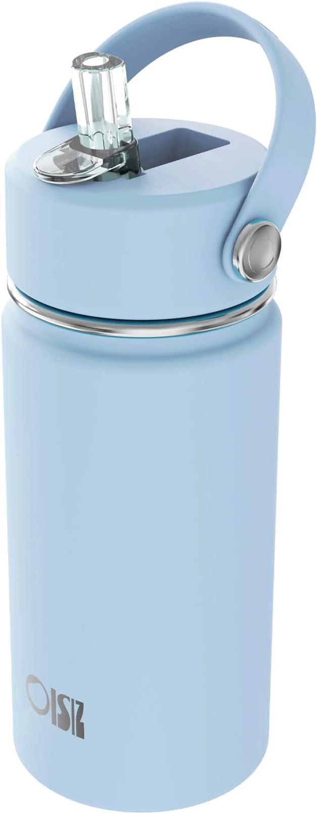 Kids Water Bottle with Straw Lid 14oz, Vacuum Insulated 316 Stainless Steel Water Bottles for Kid... | Amazon (US)