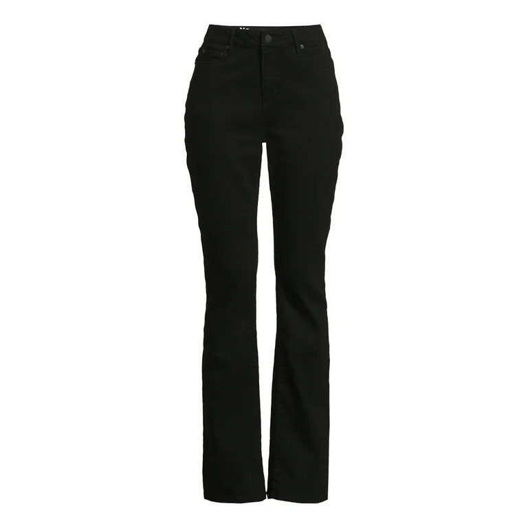No Boundaries Mid Rise Bootcut Jeans, 32” Inseam, Women’s - Walmart.com | Walmart (US)