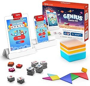 Osmo - Genius Starter Kit for iPad & iPhone - 5 Educational Learning Games - Ages 6-10 - Math, Sp... | Amazon (US)