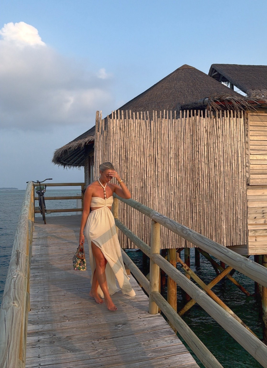 My go to beach look for a chic and effortless style. Maxi beach dress, luxury fashion Isabel Marat, Net A Porter and Valentino bag.
Holidays wardrobe, winter sun, beach outfit. 

#LTKtravel #LTKluxury #LTKswimwear