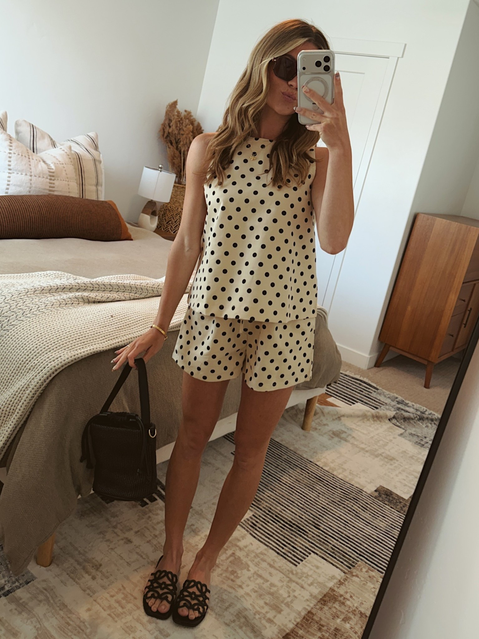 Loving this comfy and cute polka dot set! Perfect for summer lounging. 🌞🌸 #summerstyle #polkadots #loungewear

#LTKootd #LTKgrwm #LTKmomlife
