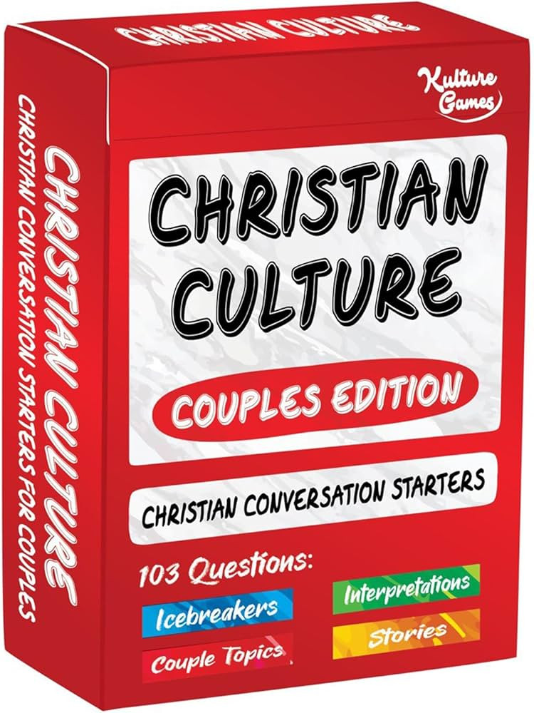 Christian Culture - Couples Edition: Conversation Starters for Meaningful Discussions - Christian... | Amazon (US)