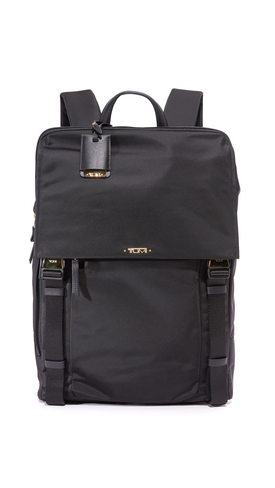 Tumi Sacha Flap Backpack - Black | Shopbop