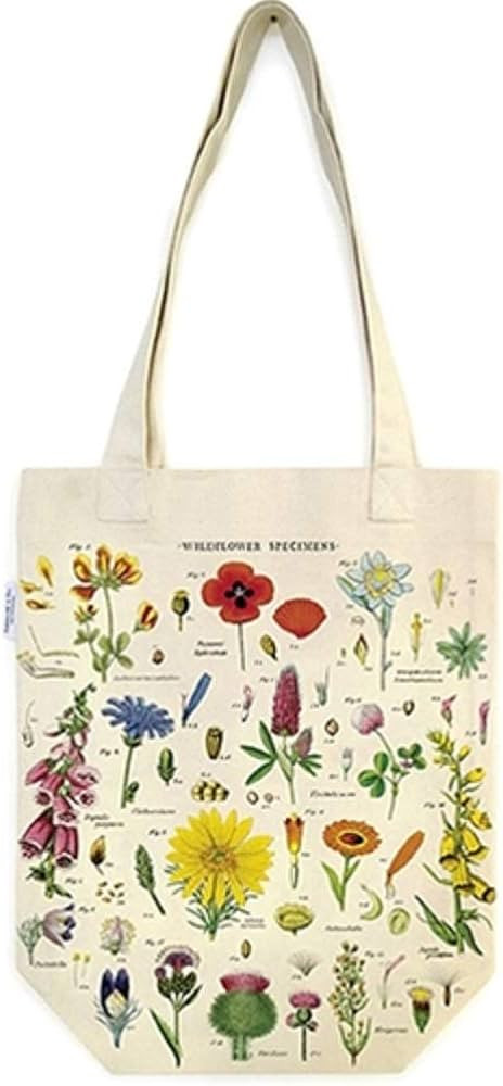 Cavallini Tote Bag- Wildflowers | Amazon (US)