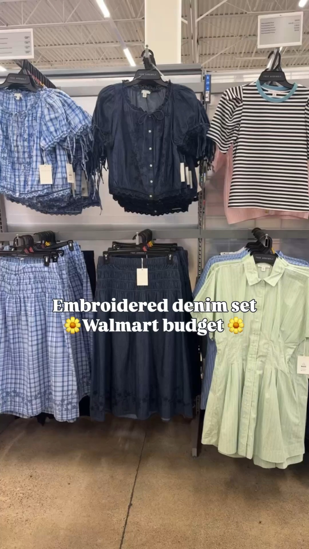 Walmart 🌼Embroidered denim set you’ll want to wear on repeat! 😍🫶

Mother’s Day dress / church outfit / vacation outfit 2026 / free assembly / work outfit 



#LTKMothersDay #LTKgrwm #LTKSeasonal