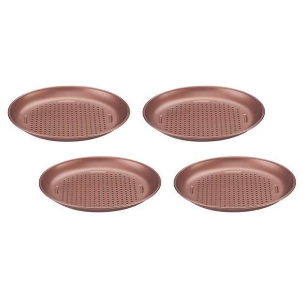 Cuisinart 4pc Bronze Color Mini Pizza Pan Set - CMBM-4PPBZ | Target