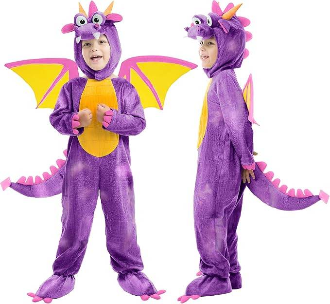 Spooktacular Creations Halloween Toddler Dragon Costume, Dinosaur Costume kids with Wings for Bab... | Amazon (US)
