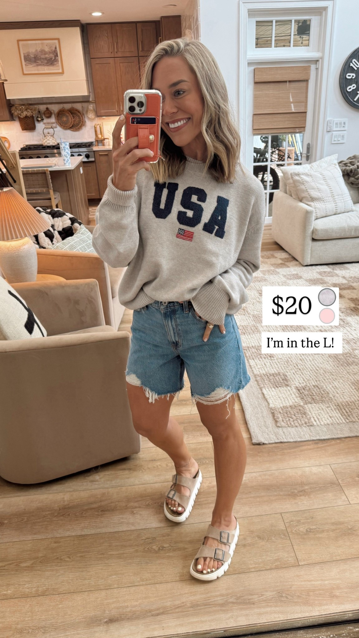 Happy Memorial Day weekend🇺🇸🌼😌 sharing one of my fave sales to kick it off! Pink Lily is increasing my regular code HOLLEY to 45% off this weekend! 🙌🏼 This will NOT apply to their summer steaks / DOORBUSTER prices but most everything else! 

Def a great time to grab something you’ve been eyeing! 😍 

In the L sweater crew here! 🇺🇸

Sales / tops / skorts / festive / flag crewneck / usa / Holley Gabrielle / sale / casual / cute / summer fit 

#LTKSeasonal #LTKFindsUnder50 #LTKSaleAlert