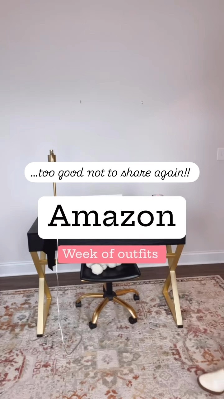 A week of Amazon looks worthy of repeating!! 

#LTKSeasonal #LTKOver40 #LTKFindsUnder50

#LTKFindsUnder50 #LTKOver40 #LTKWatchNow