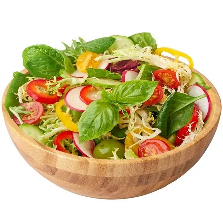 Fvkrnyz Bamboo Fruit Bowl Large Capacity Mixing Bowls Reusable Salad Serving Bowl Practical Salad Mixing Bowl Natural Fruit Mixing Bowl for Noodles Snacks Fruits Desserts | Walmart (US)