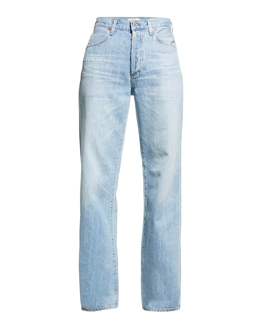 Annina Straight-Leg Trouser Jeans | Neiman Marcus