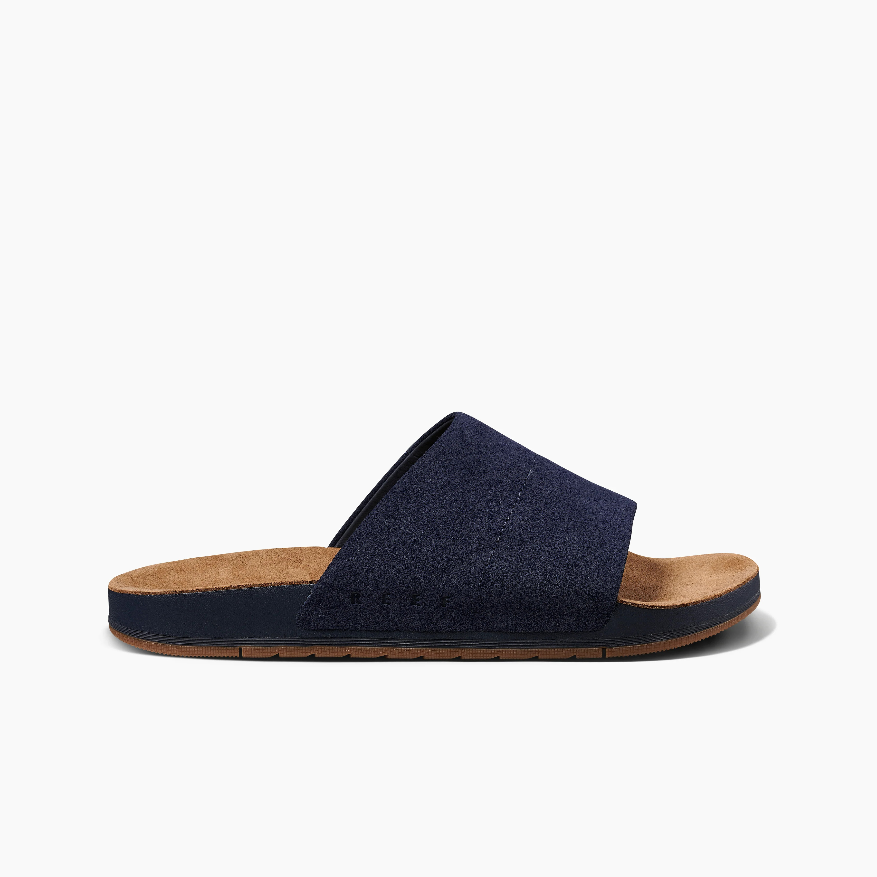 Ojai 2 Bar Navy/Brown Men's Sandal Slide | REEF® | Reef