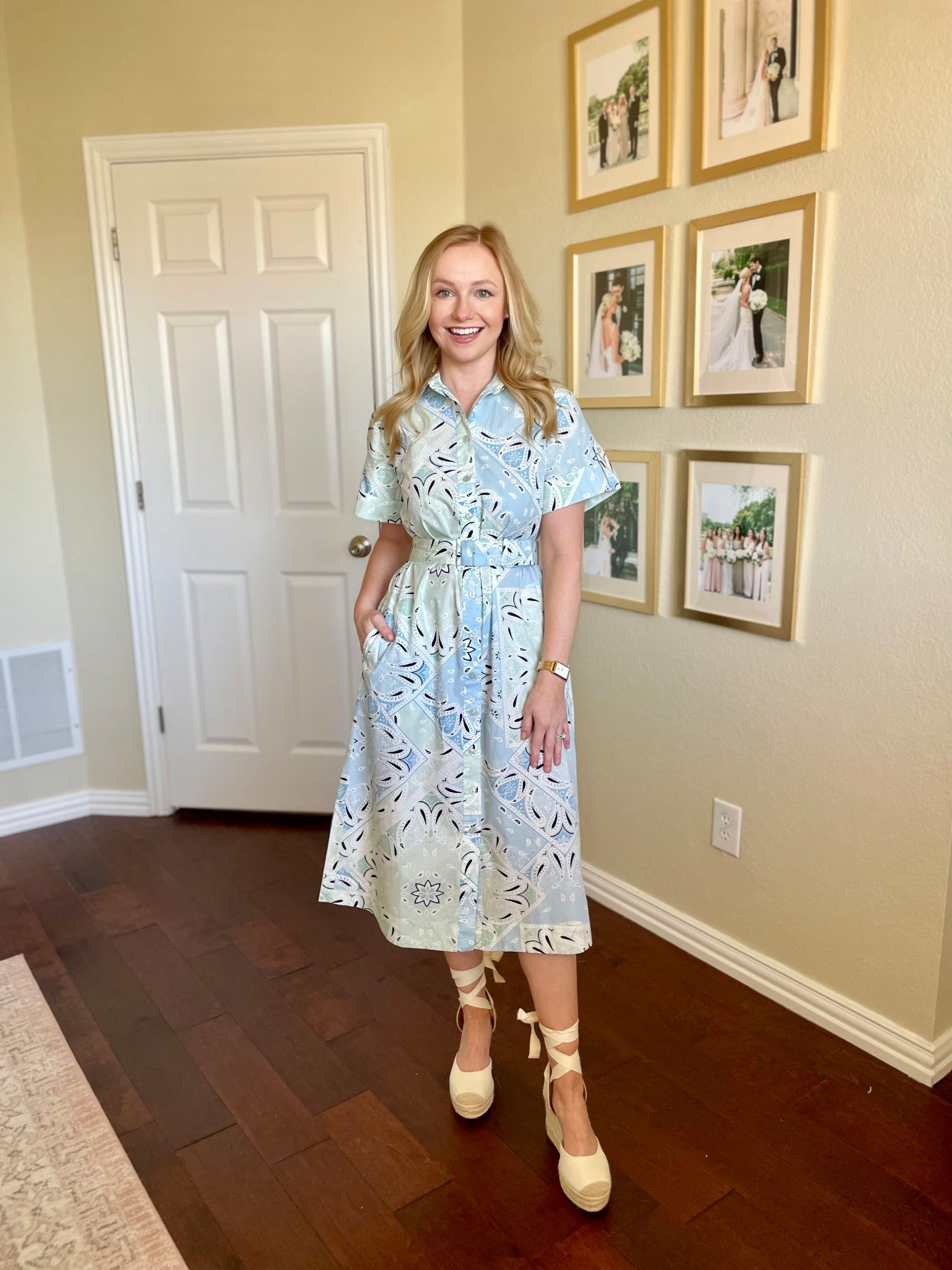 This paisley print is so fun, and would be perfect with a blazer! Wearing a 0P

#LTKSeasonal #LTKPetite #LTKWorkwear