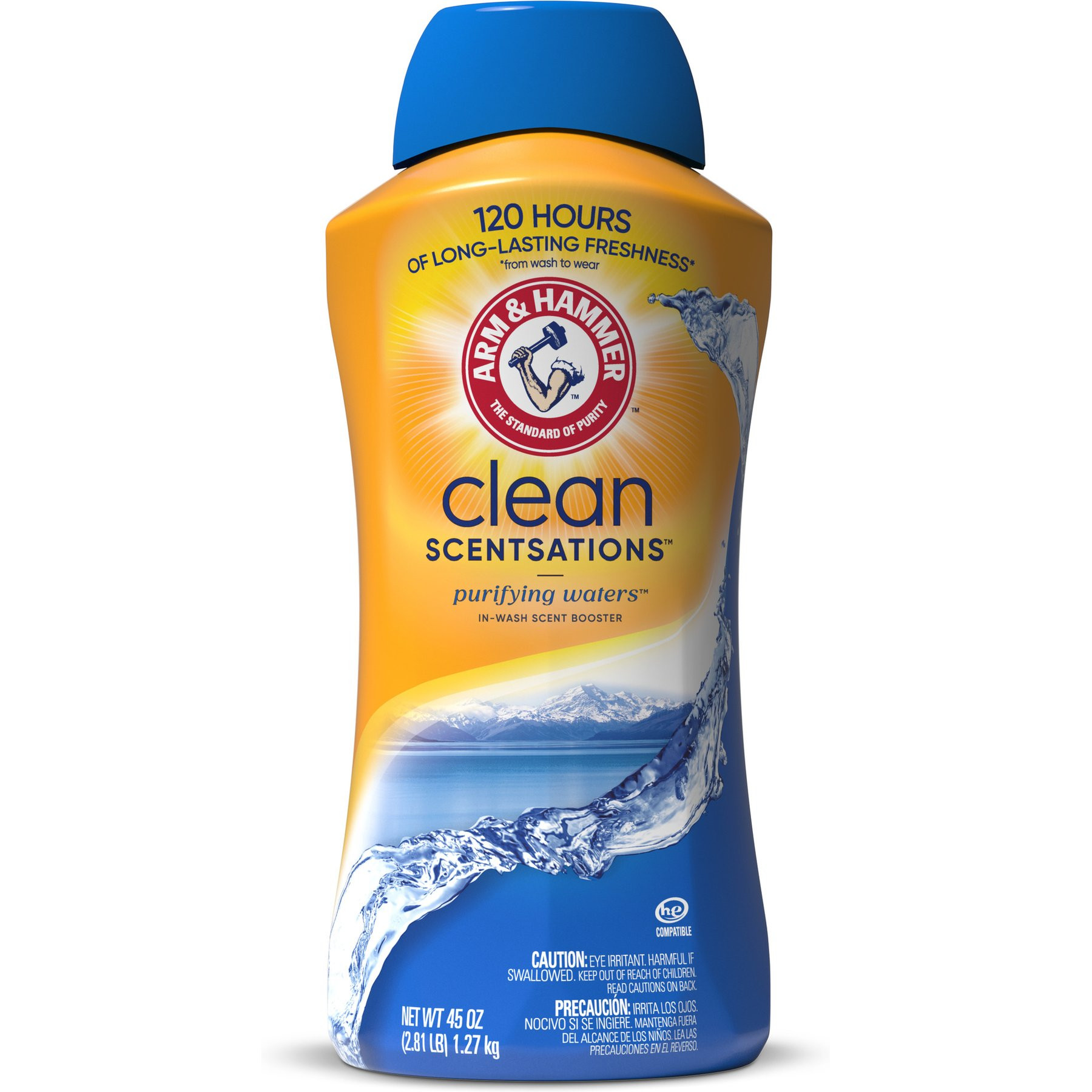 Arm & Hammer Laundry Scent Booster Clean Scentsation Purifying Water Pet Laundry Additives, 45-oz bottle | Chewy