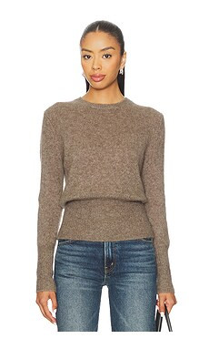 W. Cashmere Laurel Cinched Waist Sweater in Hazelnut from Revolve.com | Revolve Clothing (Global)