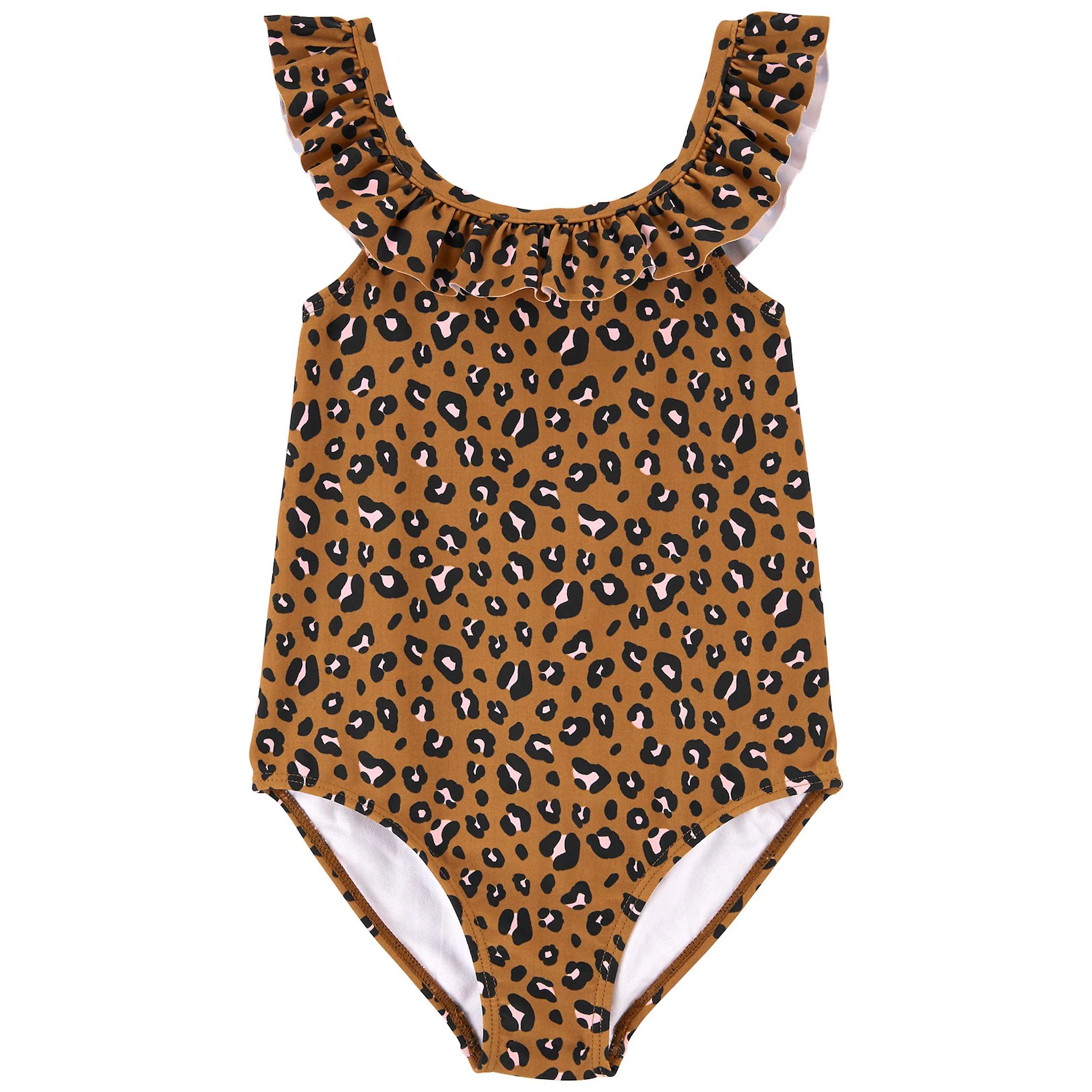 Toddler Girl Carter's Leopard 1-Piece Swimsuit | Kohl's
