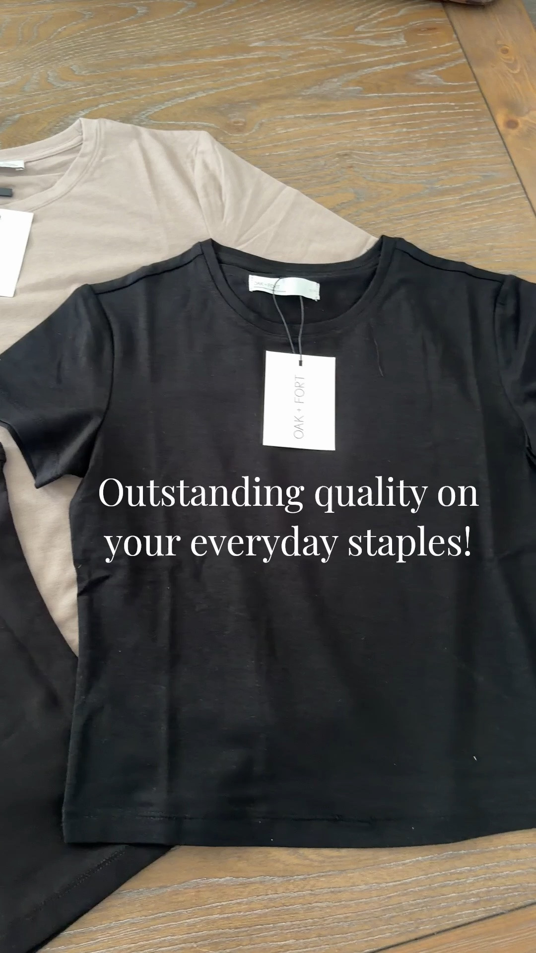 Elevated basics! The quality on these is amazing. Your staples deserve to be this comfy! 
Oak + Fort everyday basics!

#LTKgrwm #LTKOver40 #LTKootd