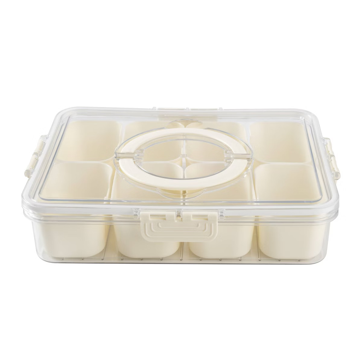 Cook With Color 8 Compartment Snack Box with Handle | Target