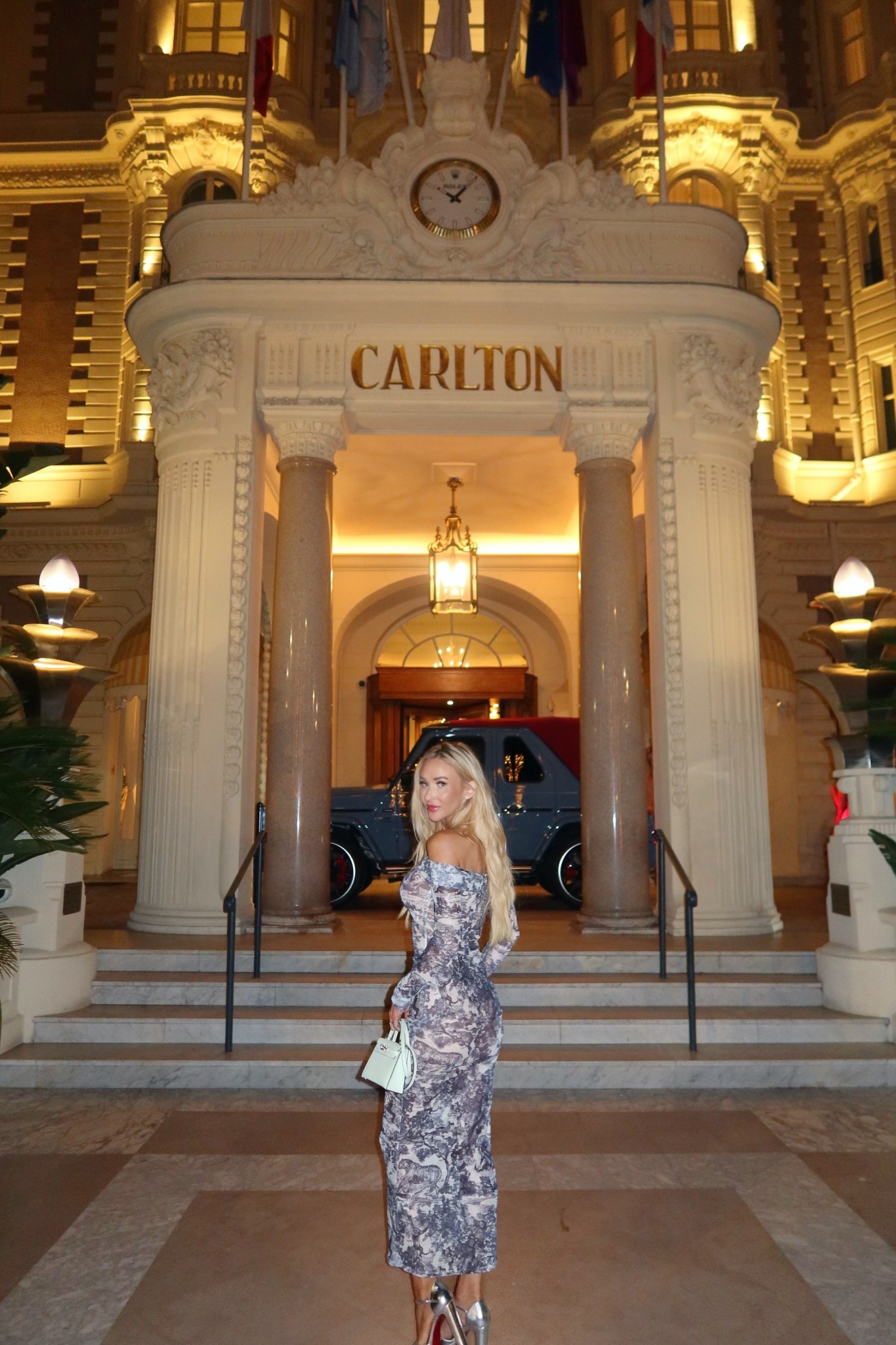 This dress feels very Dior inspired 
Now in major sale! 
Wore this in the South of France on our honeymoon and will definitely be wearing this more for  fall 
Wearing xxs

Sheer off the shoulder maxi dress navy and white print
Under $30
Silver Louboutin platform heels 
Fall outfit 
Fall maxi dress 

#LTKFallSale #LTKStyleTip #LTKSaleAlert