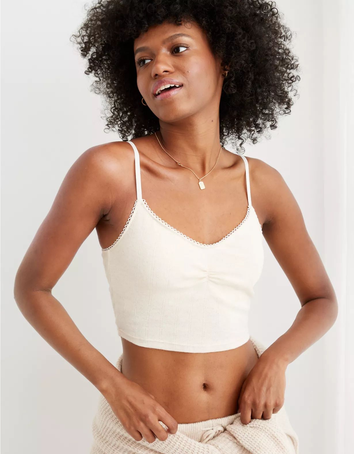 Aerie Pointelle Bra Top | Aerie