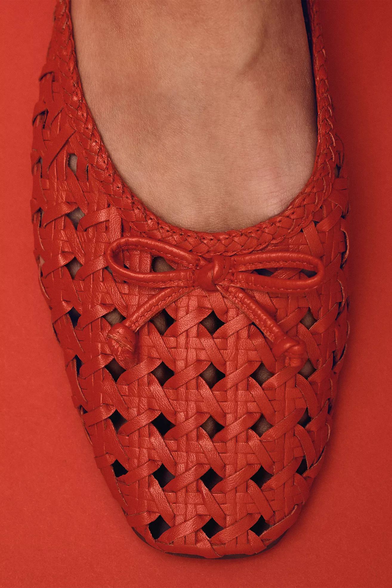 By Anthropologie Woven Leather Mules | Anthropologie (US)
