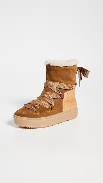 Charlee Shearling Ankle Boots | Shopbop