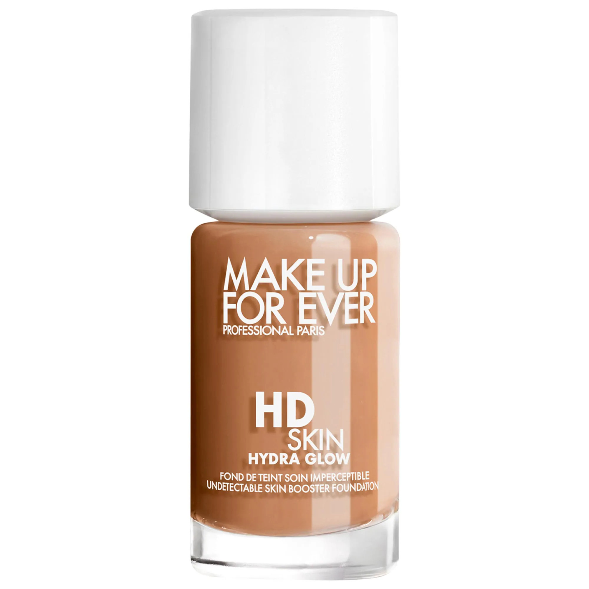 MAKE UP FOR EVER HD Skin Hydra Glow Hydrating Foundation with Hyaluronic Acid 3N40 - Praline 1 oz | Sephora (US)