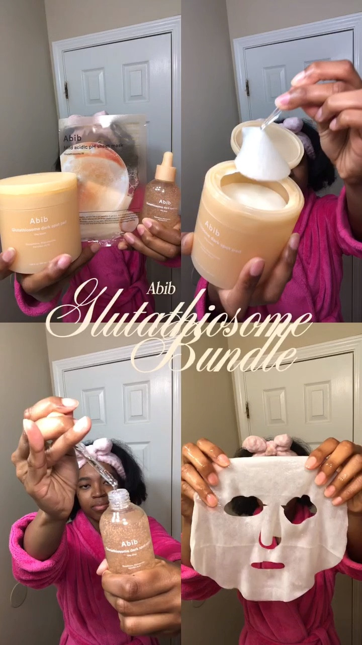 I tried the Abib’s Glutathiosome bundle last Friday and they really got my face glowing. Totally recommend, 10/10 🫧🍊🧡✨

Products Used:
Abib Glutathiosome Dark Spot Pad Vita Serum
Abib Glutathiosome Dark Spot Serum Vita Drop
Abib Glutathiosome Mild Acud pH Sheet Mask

They’re available on YesStyle and use my influencer code “NYLA1999” for a 5% off discount 💌🛒🛍️

#LTKBeauty