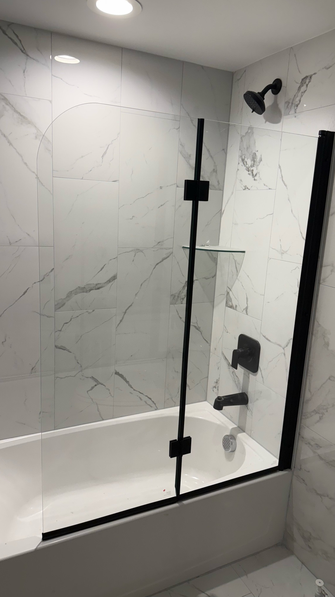 The perfect bath folding door- it’s only anchored by the wall so the width of the tub lip doesn’t have to be wide which is exactly what we needed- the fact that it folds makes it ideal for a kids bathroom for ease of access to the faucet and to help you bathe the little ones. Thankful this wasn’t too expensive via Amazon and it’s definitely a big upgrade to shower curtains! 

#LTKHome #LTKvlog #LTKdayinmylife