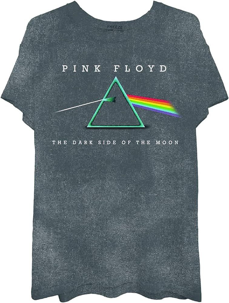 Pink Floyd Ladies Rock Shirt Dark Side of The Moon Vintage Tee | Amazon (US)