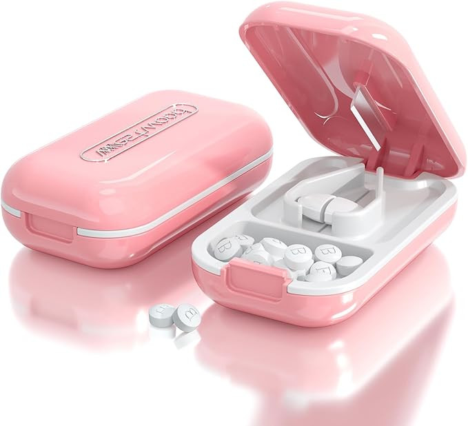DUBSTAR Small Pill Cutter, Pill Cutter Splitter for Small and Tiny Pills, Portable Pretty Pill Cu... | Amazon (US)