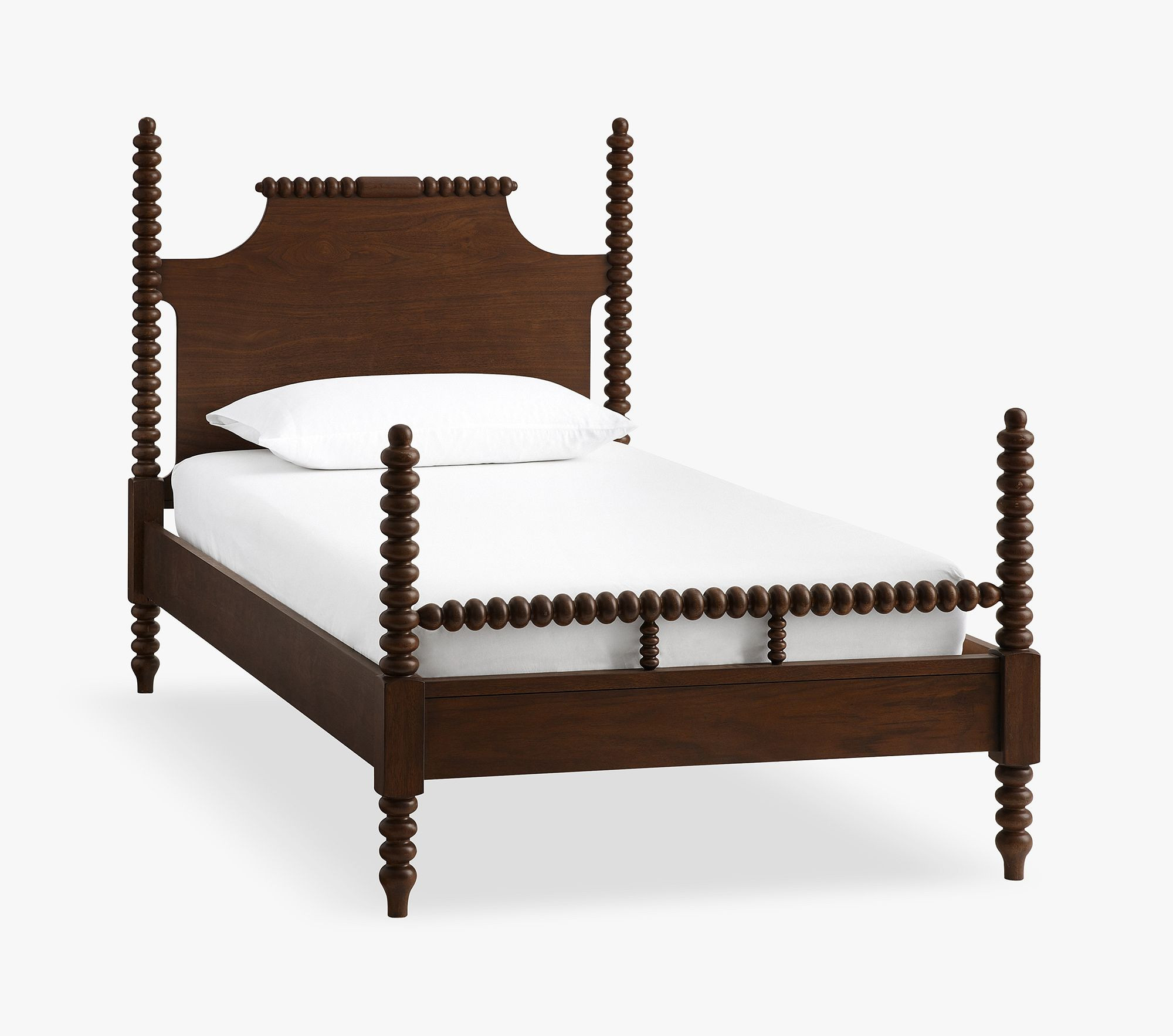 Chris Loves Julia Bed, Twin, Heritage White, UPS Delivery | Pottery Barn Kids