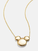 Mickey Mouse Disney Pendant Necklace - Gold | BaubleBar (US)