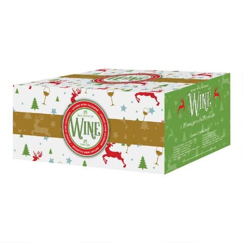 Festive Wine Advent Calendar 24 Pack | World Market