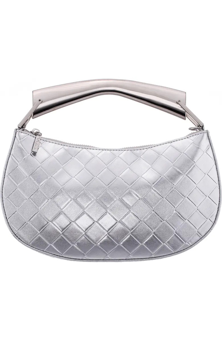 Nina Cory Diamond Quilted Faux Leather Top Handle Bag | Nordstrom | Nordstrom