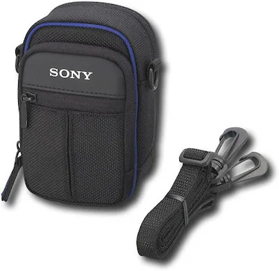 Camera Case for Select Sony Digital Cameras - Black | Best Buy U.S.