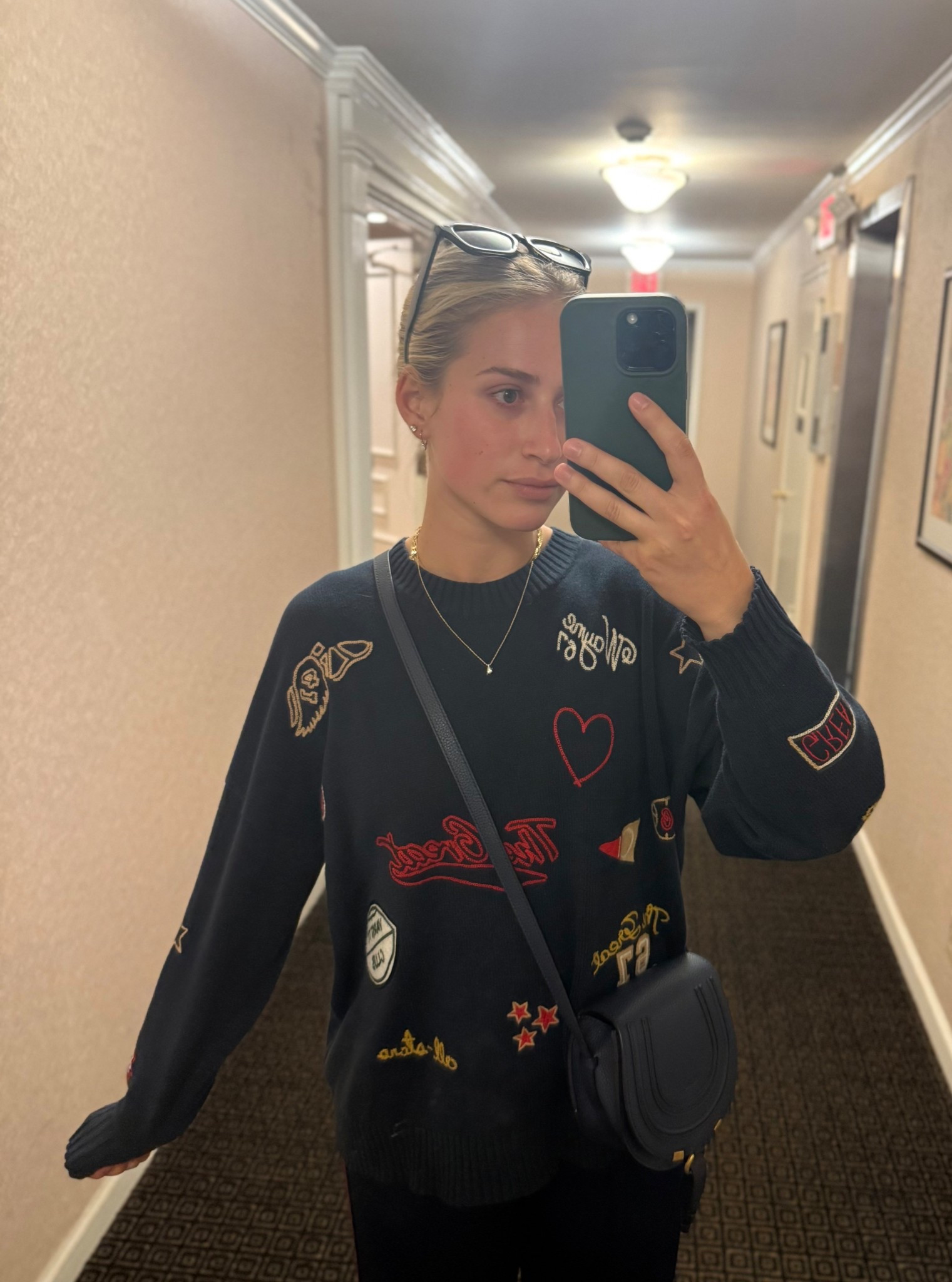 The Great. Embroidered Oversized 

Crewneck Sweater
The great sweater
Fun top
Fun sweater
Navy sweater
Printed top
Printed sweater
Embroidered top
Rent the runway
Comfy sweater
Oversized sweater

#LTKootd