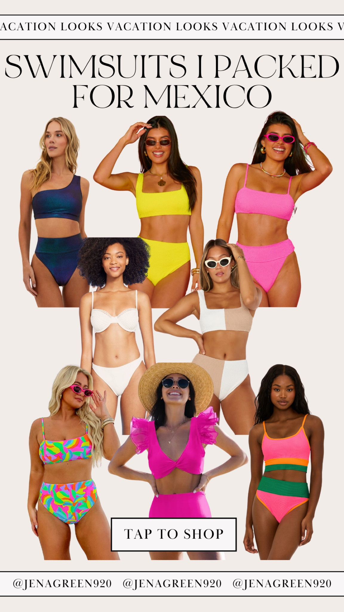 Swimsuits | Swim | Bikinis | High Waisted Bikinis | Mexico Swimsuits | Vacation Outfits 

#LTKtravel #LTKfindsunder100 #LTKswim