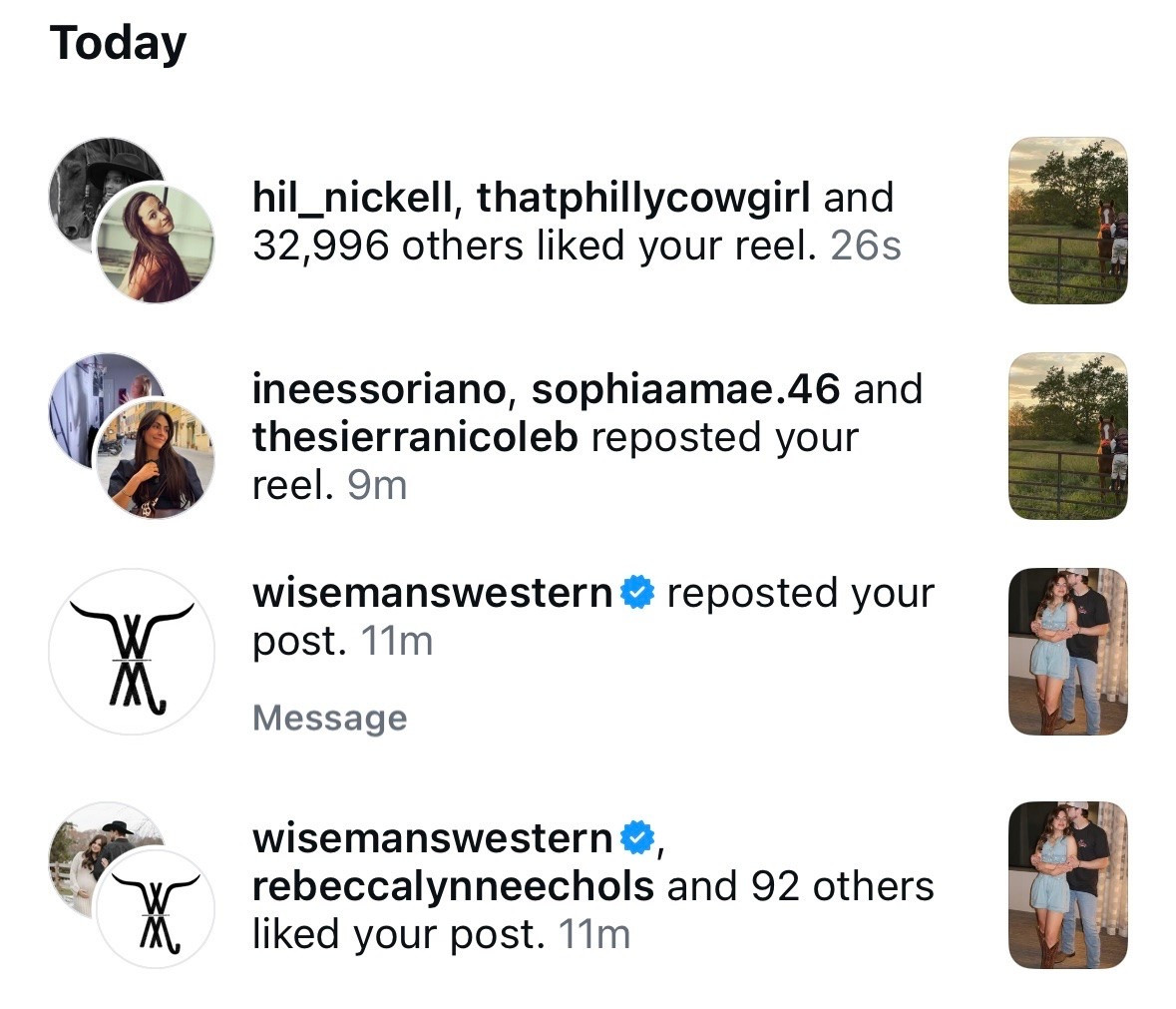 Thanks Wiseman’s 🥹❤️ we miss our favs!! If you’re local to Bristol or JC swing by and tell them we sent you!! If not I’ll link my@Wrangler set here!!

#LTKdayinmylife #LTKgrwm #LTKootd