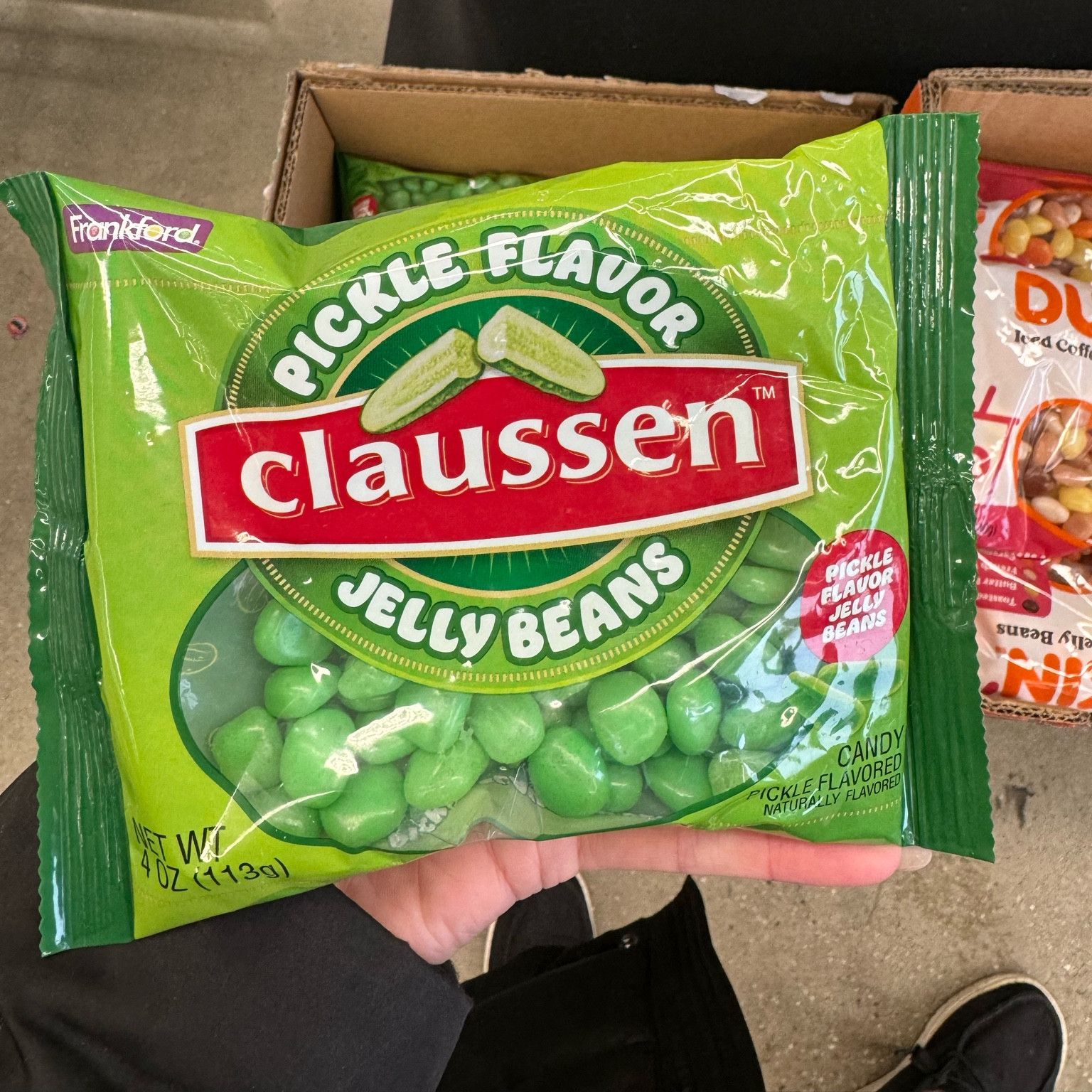 So, I found them at five and below. I want to play a prank on my family 🤣 My husband and daughter love jelly beans. Not sure my husband is going to appreciate this, and I'm afraid my daughter might actually like these - she loves pickles 🫣

#LTKSeasonal #LTKkids #LTKfamily