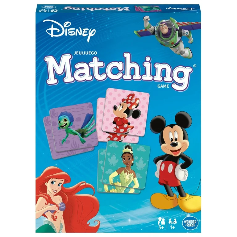 Wonder Forge Disney Classic Matching Game for Girls & Boys Ages 3+ | a Fun and Fast Memory Game | Walmart (US)