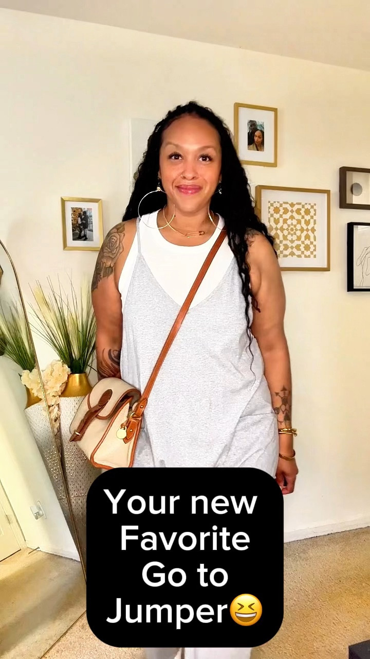 This jumper feels soo good, it feels like your favorite t-shirt all over your body! 

For reference I am 5’6 and it hits right as my ankle. Wish it was a little longer but that’s fine, I like to roll the ends up anyways.

Jumper- XL 
tank- L


#LTKStyleTip #LTKMidsize #LTKFindsUnder50