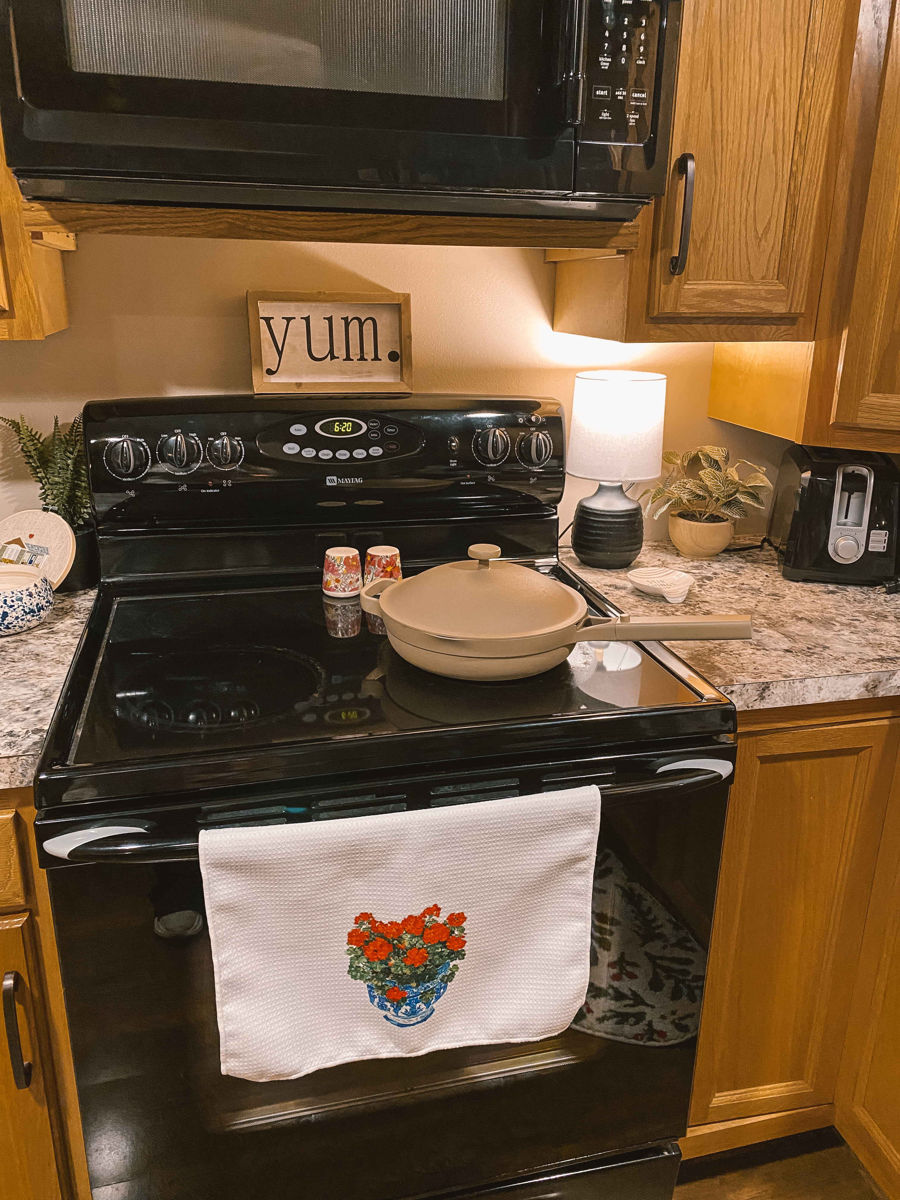 Loving the subtle pop of colorful floral on this dish towel. 

 #LTKStyleTip #LTKHome #LTKSeasonal