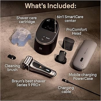 Braun Series 9 PRO+ Electric Shaver, Holiday Gifts for Men, Shaving Kit with 5 Pro Shave Elements... | Amazon (US)